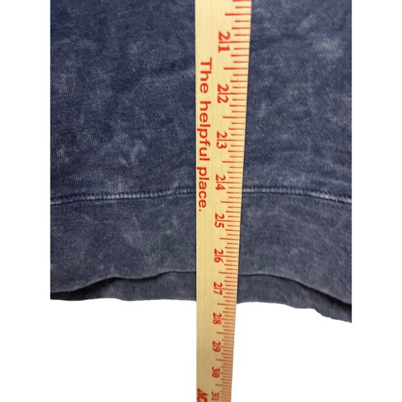 And Now This Acid Wash Fleece Crewneck Sweatshirt Men's Size Medium Blue NEW NWT - Picture 6 of 9